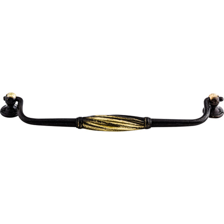 Top Knobs M46 Versailles 9" Center to Center Bar Pull Dark Antique Brass