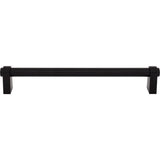 Top Knobs TK3217BLK Lawrence 18" Center to Center Appliance Pull Flat Black