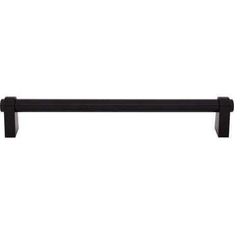 Top Knobs TK3216BLK Lawrence 12" Center to Center Appliance Pull Flat Black