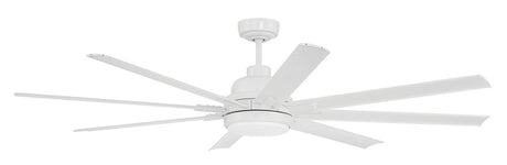 Craftmade RSH65W8 65" Rush Ceiling Fan in White