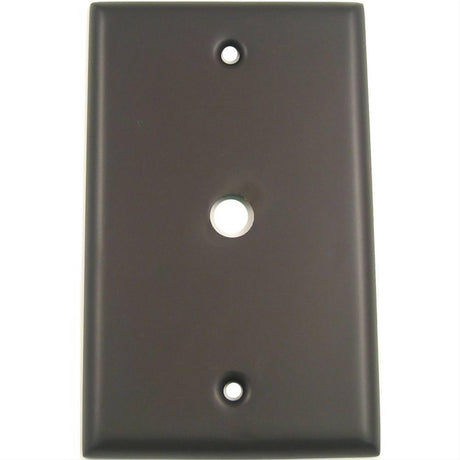 Rusticware 781ORB 781 Single Cable Switch Plate Oil Rubbed Bronze