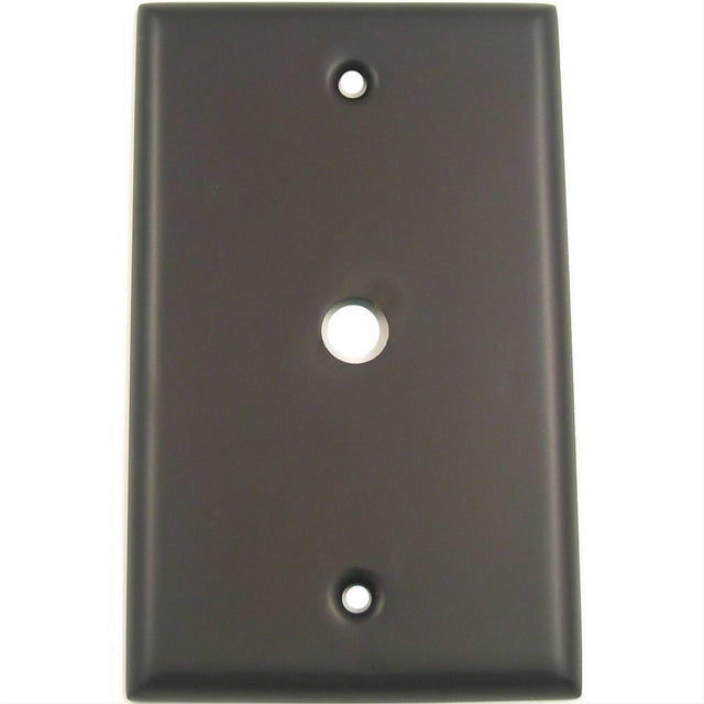 Rusticware 781ORB 781 Single Cable Switch Plate Oil Rubbed Bronze