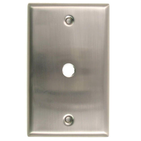 Rusticware 781SN 781 Single Cable Switch Plate Satin Nickel
