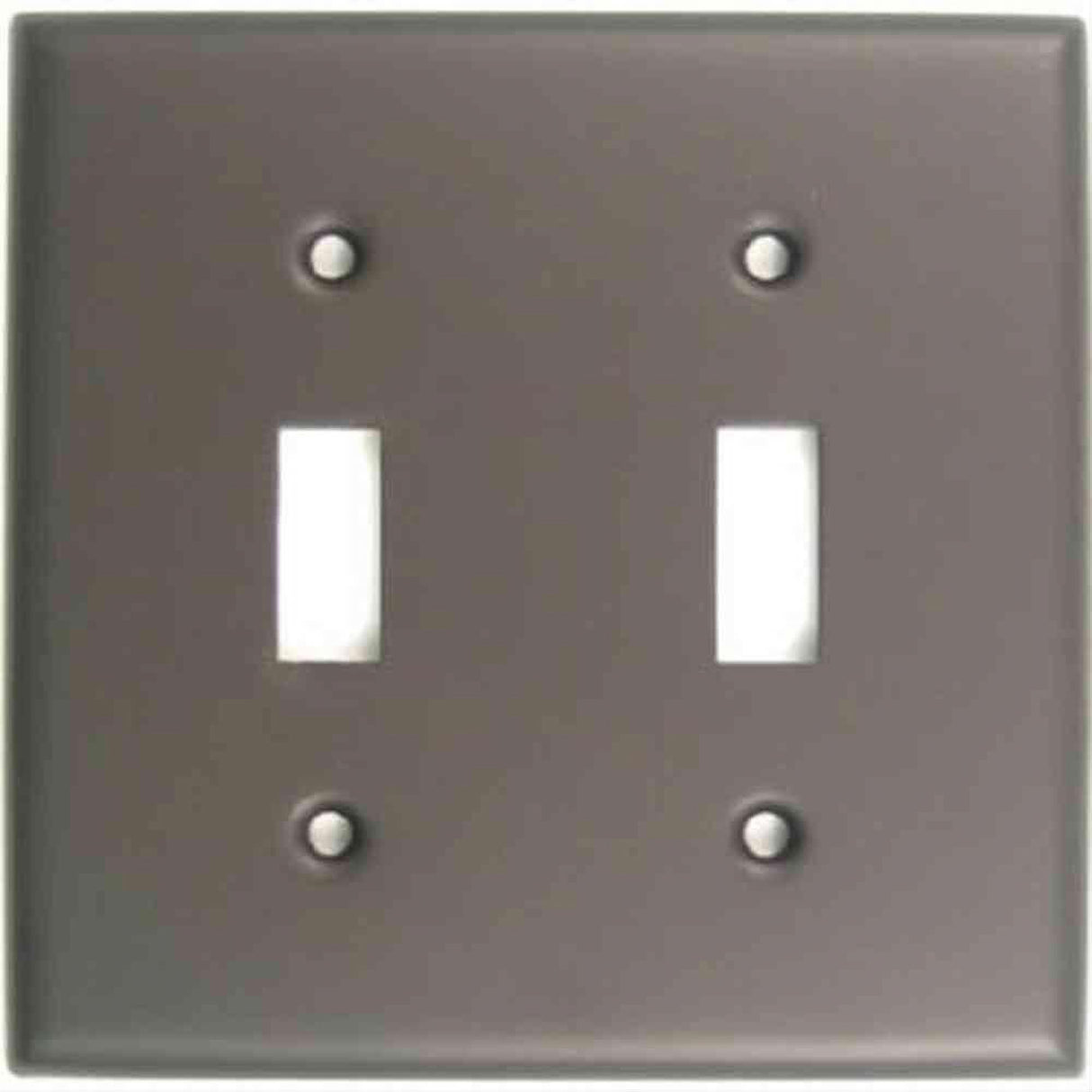 Rusticware 785ORB 785 Double Toggle Switch Plate Oil Rubbed Bronze