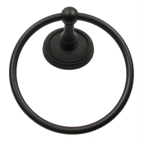 Rusticware 8186ORB 8186 Riverside Towel Ring Oil Rubbed Bronze