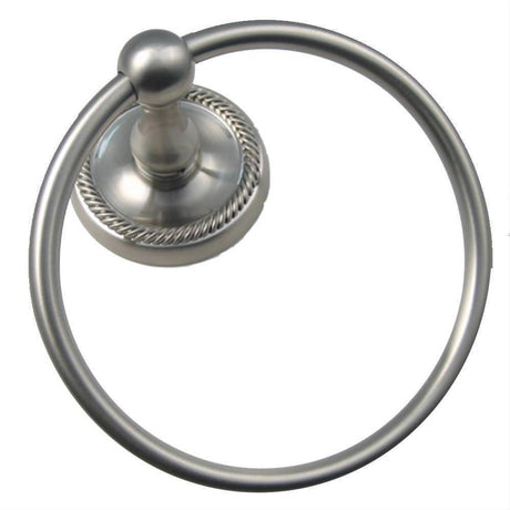Rusticware 8186SN 8186 Riverside Towel Ring Satin Nickel