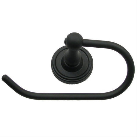 Rusticware 8207BLK 8207 Midtowne Euro Toilet Paper Holder Black