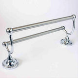Rusticware 8222CH 8222 Midtowne 24" Double Towel Bar Polished Chrome