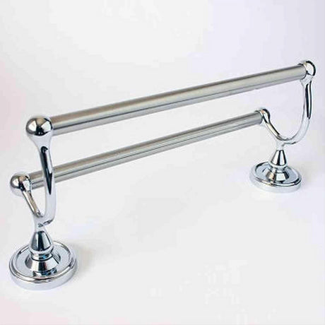 Rusticware 8222CH 8222 Midtowne 24" Double Towel Bar Polished Chrome