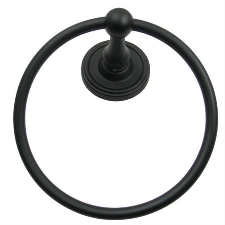 Rusticware 8286BLK 8286 Midtowne Towel Ring Black