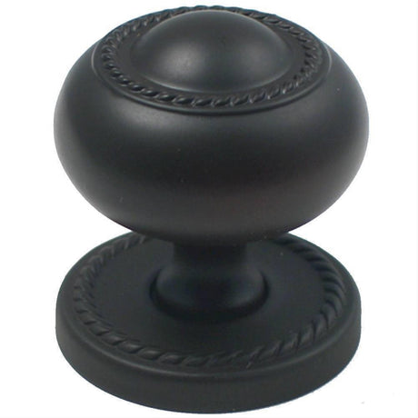 Rusticware 905ORB 905 1-1/4" Rope Cabinet Knob Oil Rubbed Bronze