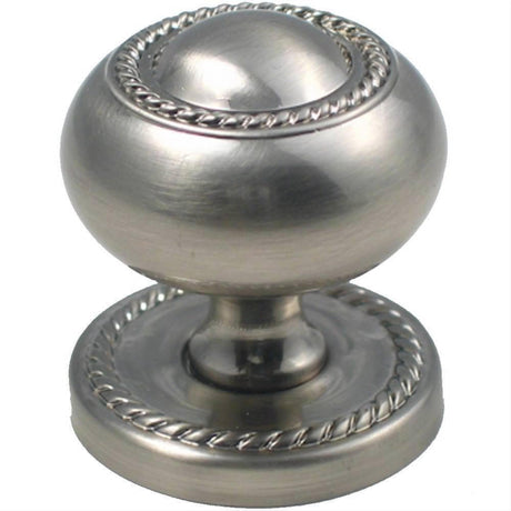Rusticware-905SN 905 1-1/4" Rope Cabinet Knob Satin Nickel