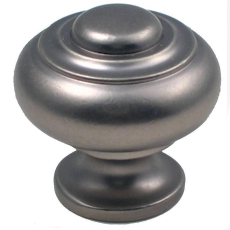 Rusticware 910WP 910 1-1/8" Mushroom Cabinet Knob Weathered Pewter