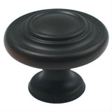 Rusticware 921ORB 921 1-5/16" Flat Mushroom Cabinet Knob Oil Rubbed Bronze