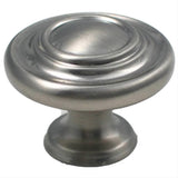 Rusticware 921SN 921 1-5/16" Flat Mushroom Cabinet Knob Satin Nickel
