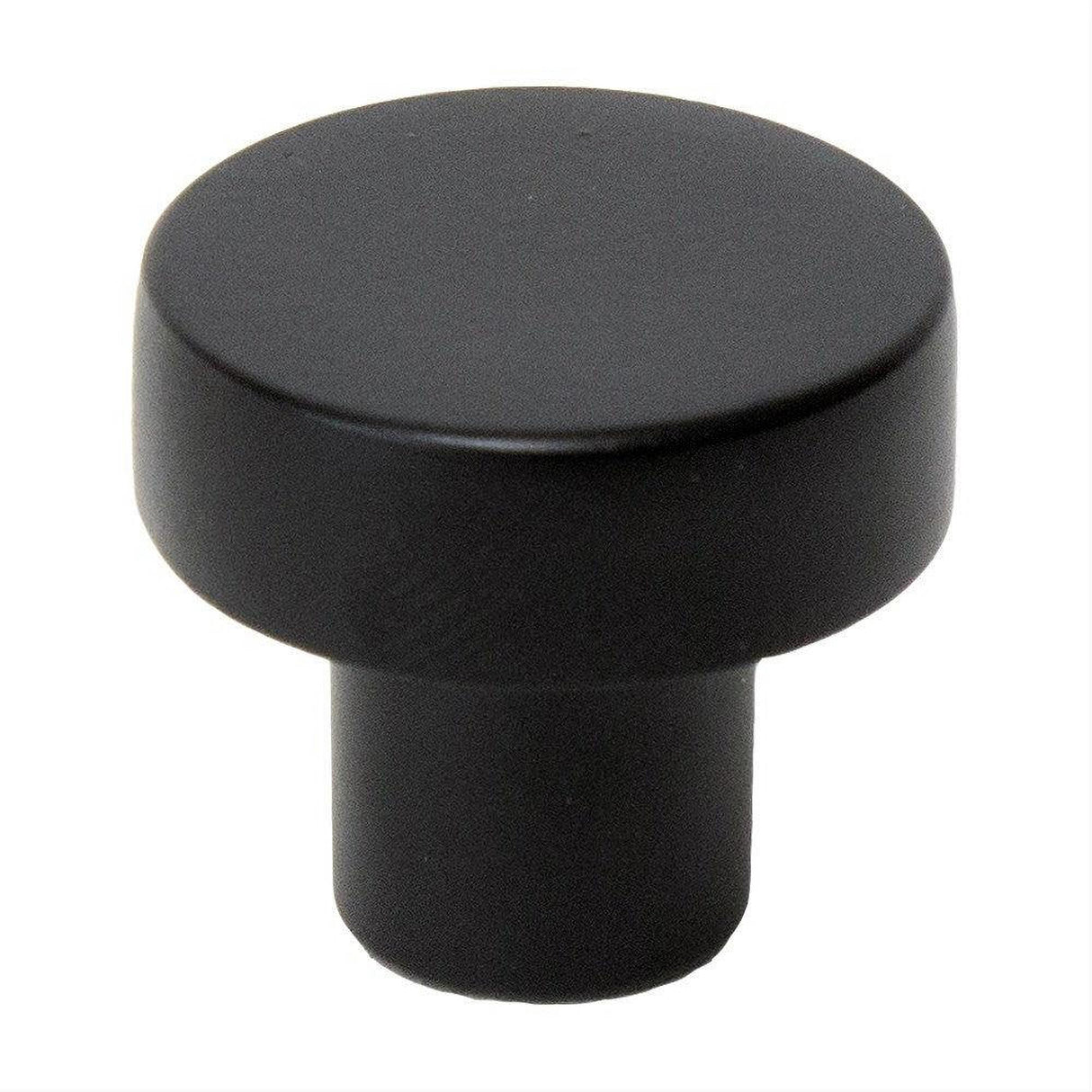 Rusticware 937BLK 937 1-1/8" Modern Round Cabinet Knob Black