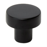 Rusticware 937BLK 937 1-1/8" Modern Round Cabinet Knob Black