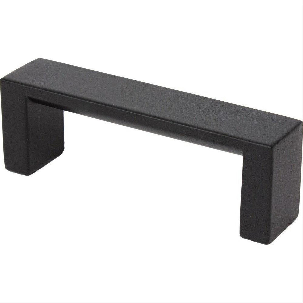Rusticware 952BLK 952 Modern Square Pull with 3 Inch Center to Center Black