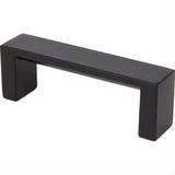Rusticware 952BLK 952 Modern Square Pull with 3 Inch Center to Center Black