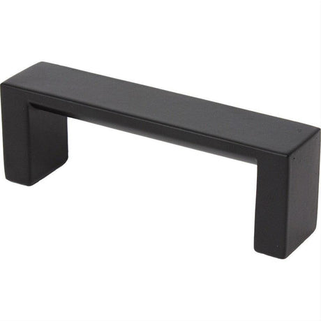 Rusticware 952BLK 952 Modern Square Pull with 3 Inch Center to Center Black