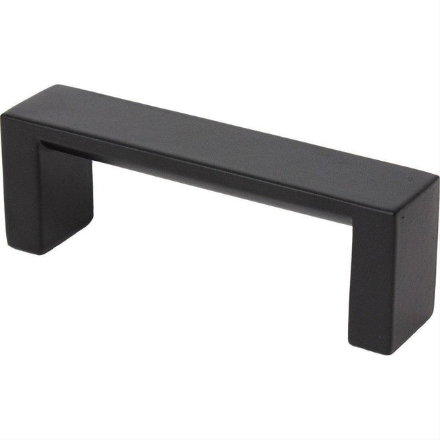 Rusticware 952BLK 952 Modern Square Pull with 3 Inch Center to Center Black
