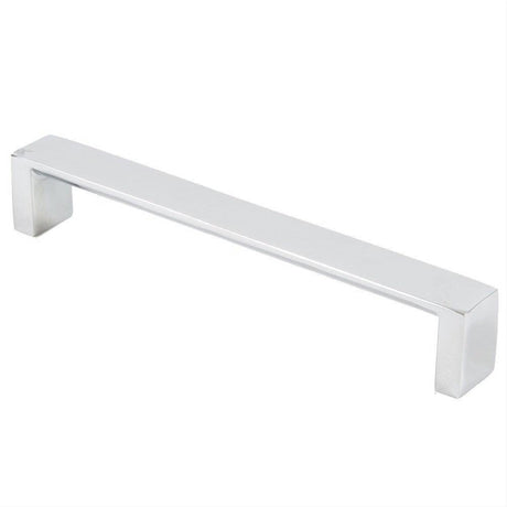 Rusticware 955CH 955 Modern Square Pull with 8 Inch Center to Center Chrome