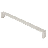 Rusticware 956SN 956 Modern Square Pull with 10 Inch Center to Center Satin Nickel