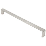 Rusticware 957SN 957 Modern Square Pull with 12 Inch Center to Center Satin Nickel