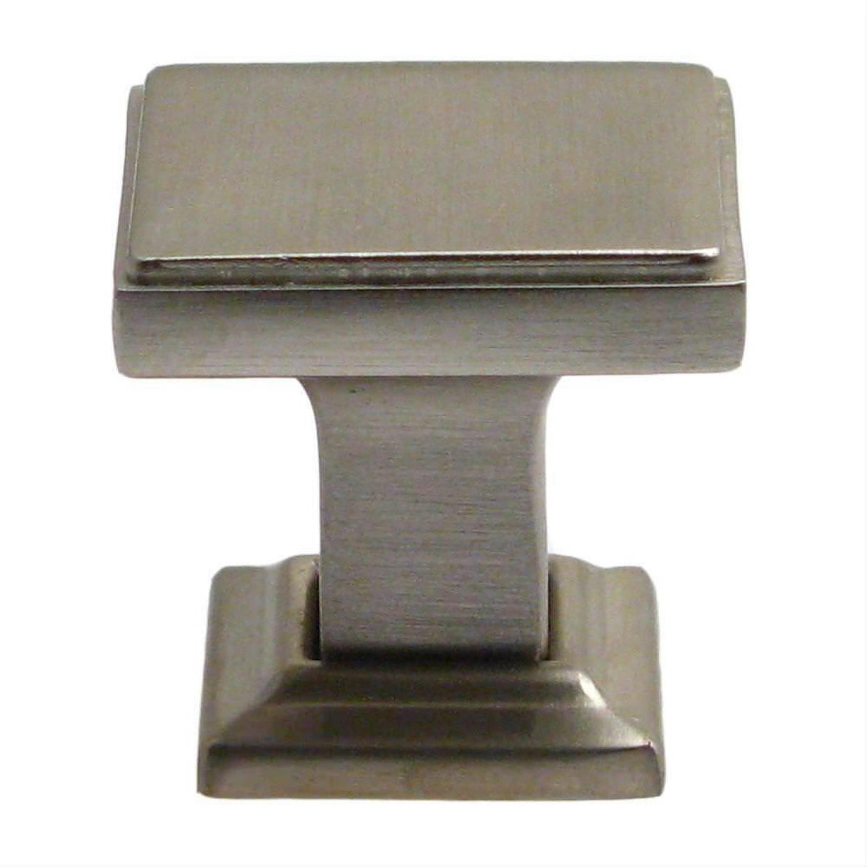 Rusticware 991SN 991 1-1/8" Modern Square Cabinet Knob Satin Nickel