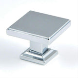 Rusticware 992CH 992 1-3/8" Modern Square Cabinet Knob Chrome