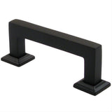 Rusticware 993ORB 993 Modern Square Drawer Pull with 3" Center Oil Rubbed Bronze