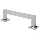 Rusticware 994CH 994 Modern Square Drawer Pull with 4" Center Chrome