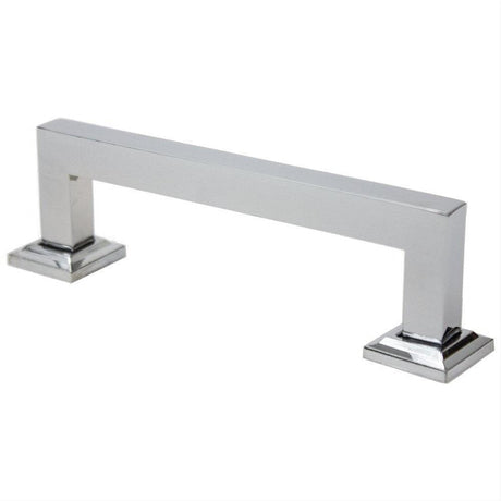 Rusticware 994CH 994 Modern Square Drawer Pull with 4" Center Chrome