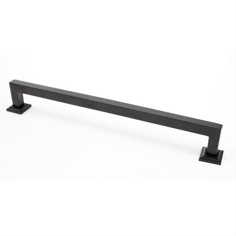 Rusticware 997BLK 997 Modern Square Drawer Pull with 9" Center Black
