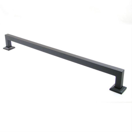 Rusticware 997ORB 997 Modern Square Drawer Pull with 9" Center Oil Rubbed Bronze