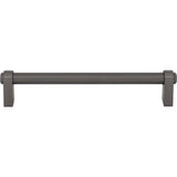 Top Knobs TK3212AG Lawrence 6 5/16" Center to Center Bar Pull Ash Gray