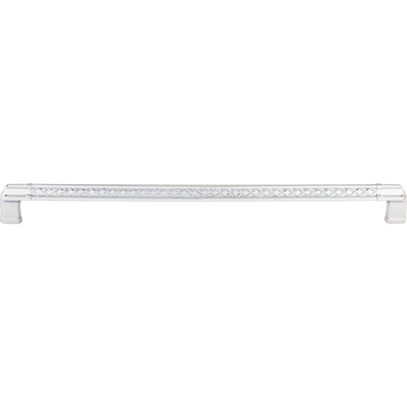 Top Knobs TK207PC Tower Bridge 12" Center to Center Bar Pull Polished Chrome