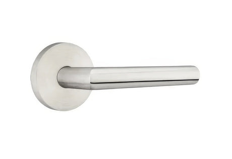 Emtek S10002STTSSLH brushed stainless steel passage door lever