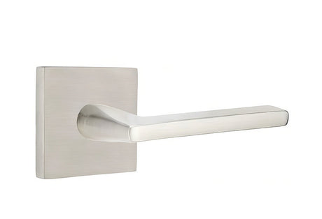 Emtek S10003HLSSRH brushed stainless steel passage door lever