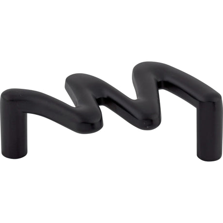 Top Knobs M566 Squiggly 2 1/2" Center to Center Bar Pull Flat Black