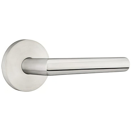 Emtek S20002STTSSRH brushed stainless steel privacy door lever