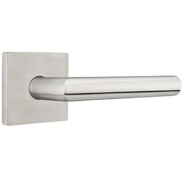 Emtek S20003STTSSRH brushed stainless steel privacy door lever