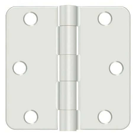Deltana S33R4USPW prime coated white door hinge