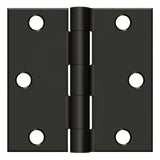 Deltana S33U10B-R oil rubbed bronze door hinge