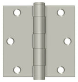 Deltana S35HD15 satin nickel door hinge