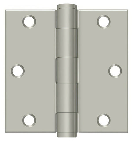 Deltana S35HD15 satin nickel door hinge