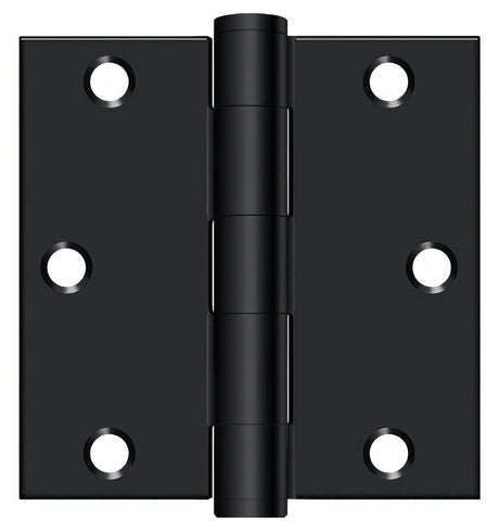Deltana S35HD1B door hinge in satin stainless, additional view