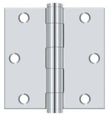 Deltana S35HD26 polished chrome door hinge
