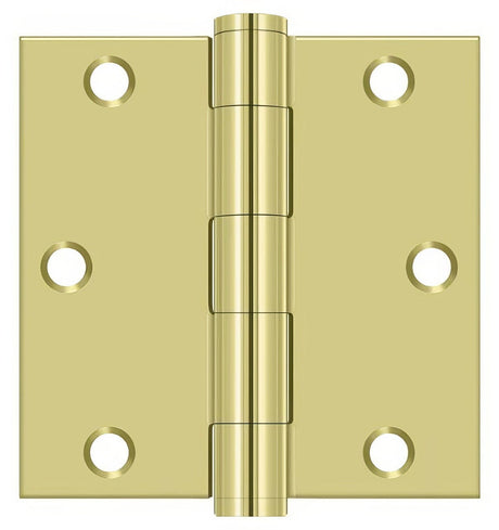 Deltana S35HD3 door hinge in satin stainless, additional view