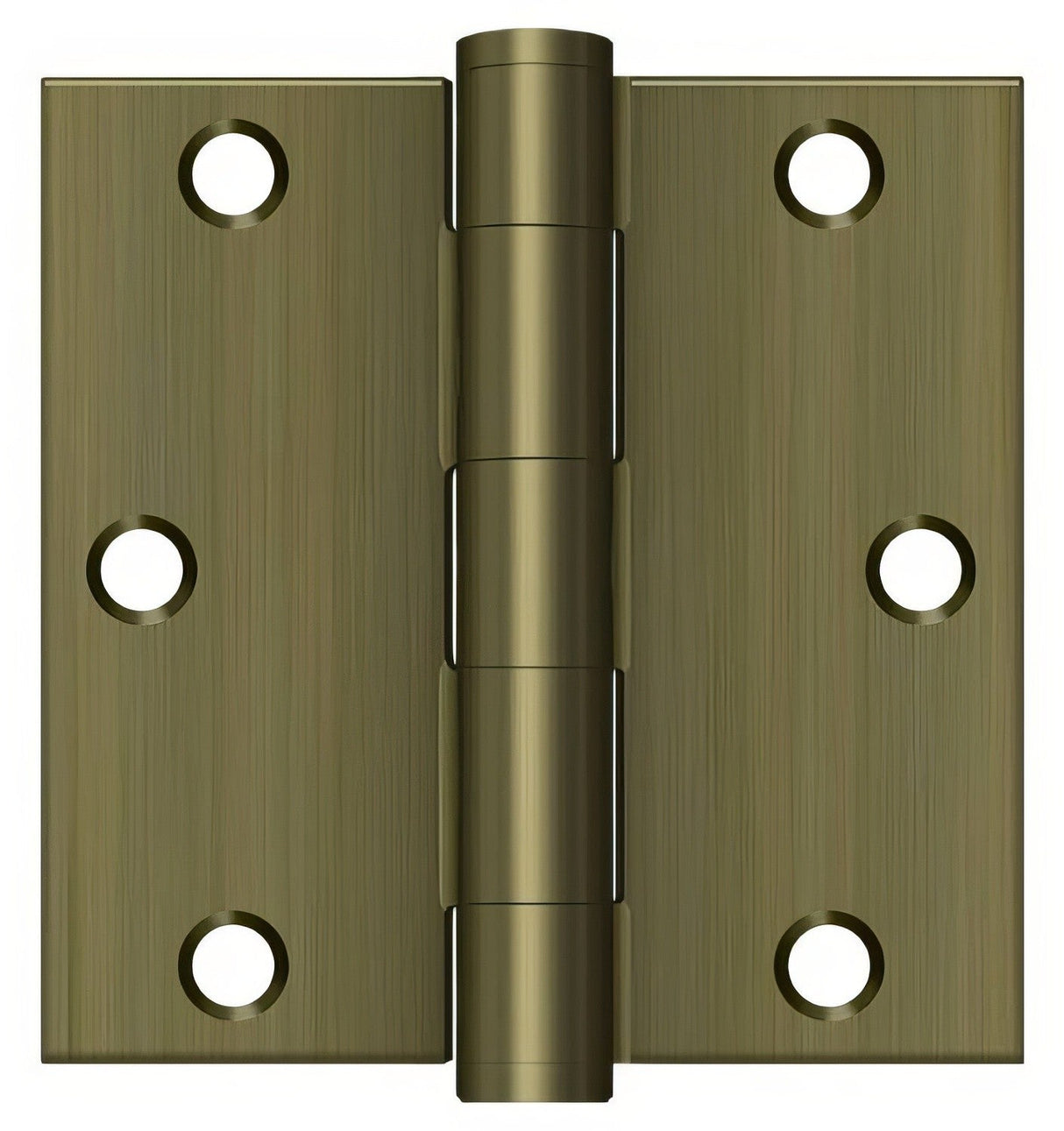 Deltana S35HD5 antique brass door hinge